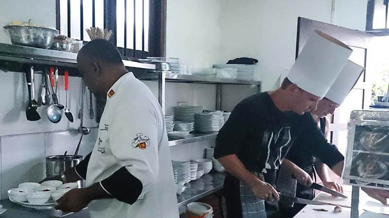 Cooking classes with chef
