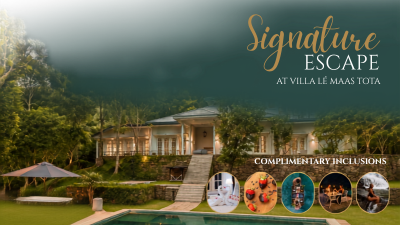 Signature Escape at Villa Lé Maas Tota